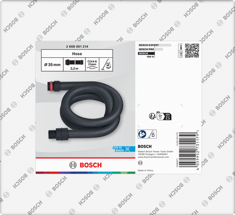 Bosch 흡입 호스 2.2m 35mm.
